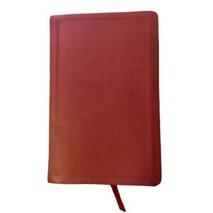 Holy Bible Holman Christian Standard Bible Faux Leather Light Red